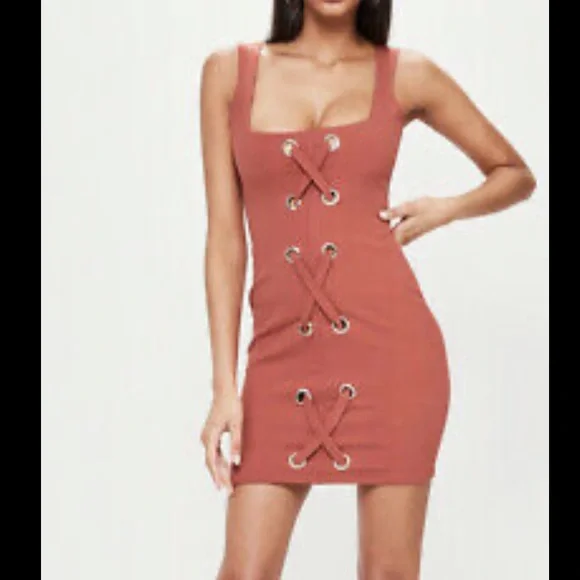 NWT black tie up mini dress size 0 - Picture 1 of 4